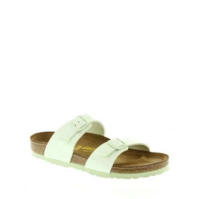 Birkenstock Green Mint Green 'Sydney' slip on sandals